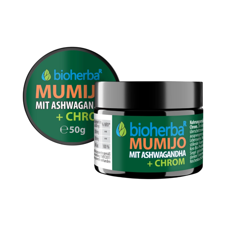Obrázek Mumio extrakt Shilajit s ashwagandhou - 50 g - Bioherba