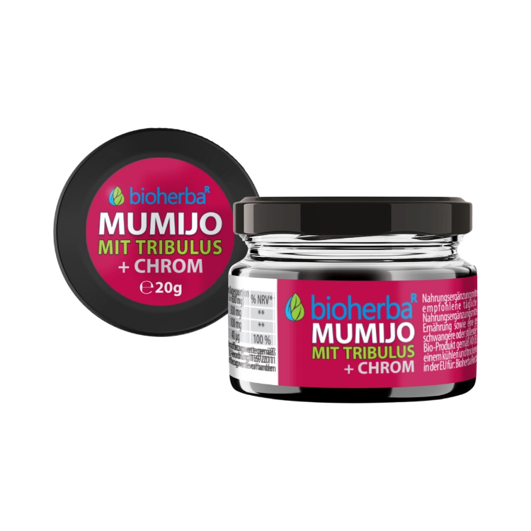 Obrázek Mumio extrakt Shilajit s tribulusem - 20 g - Bioherba