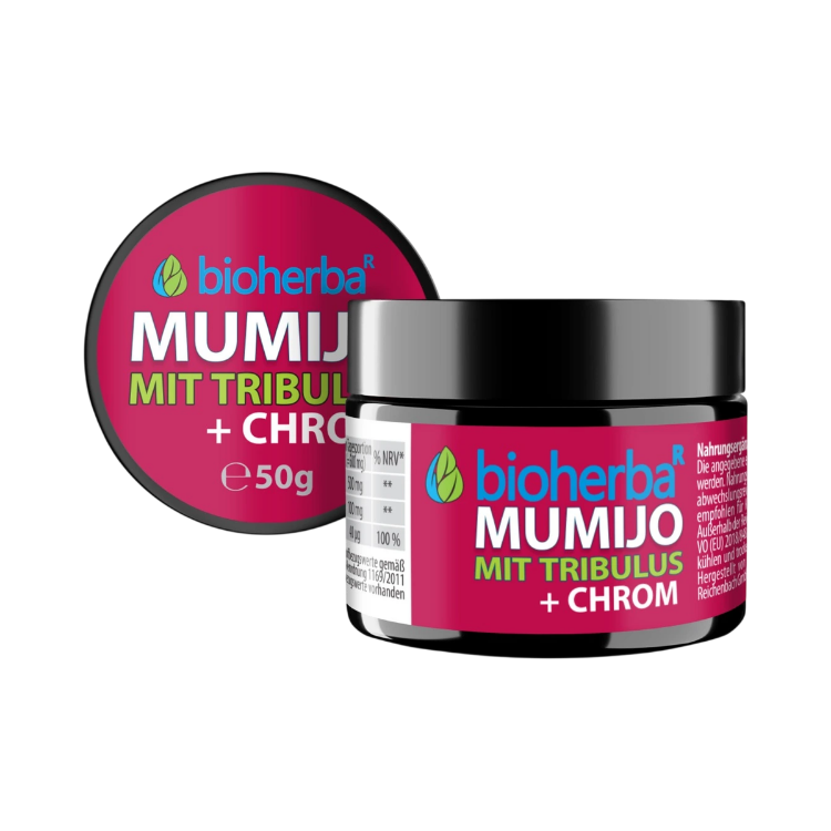 Obrázek Mumio extrakt Shilajit s tribulusem - 50 g - Bioherba