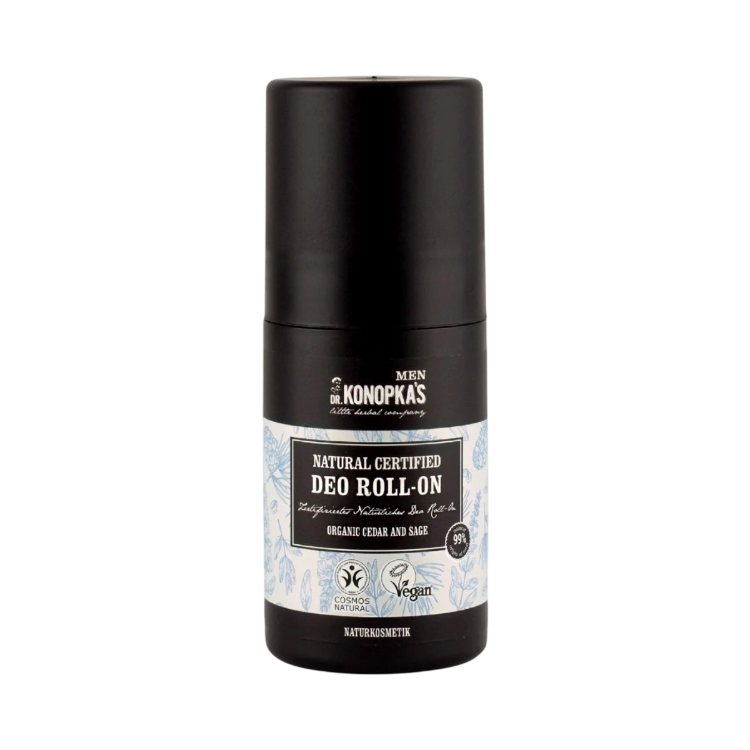 Obrázek Pánský přírodní certifikovaný deodorant roll-on - 50 ml - Dr. Konopka's