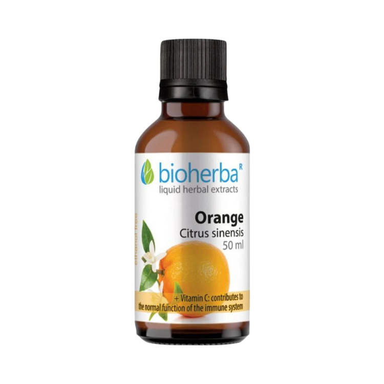Obrázek Pomeranč – tinktura kapky – 50 ml – Bioherba