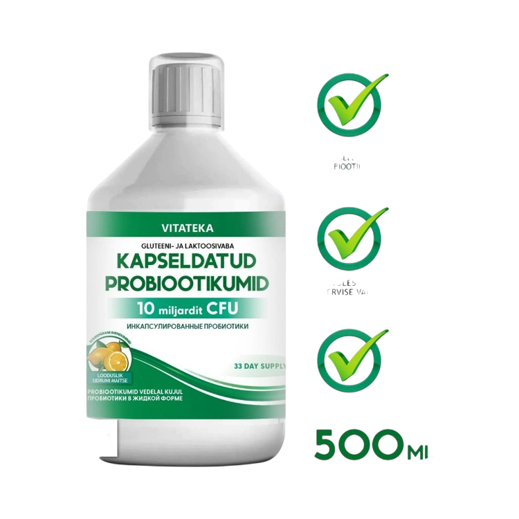 Obrázek Probiotika s přírodní citronovou příchutí - 500 ml - Vitateka