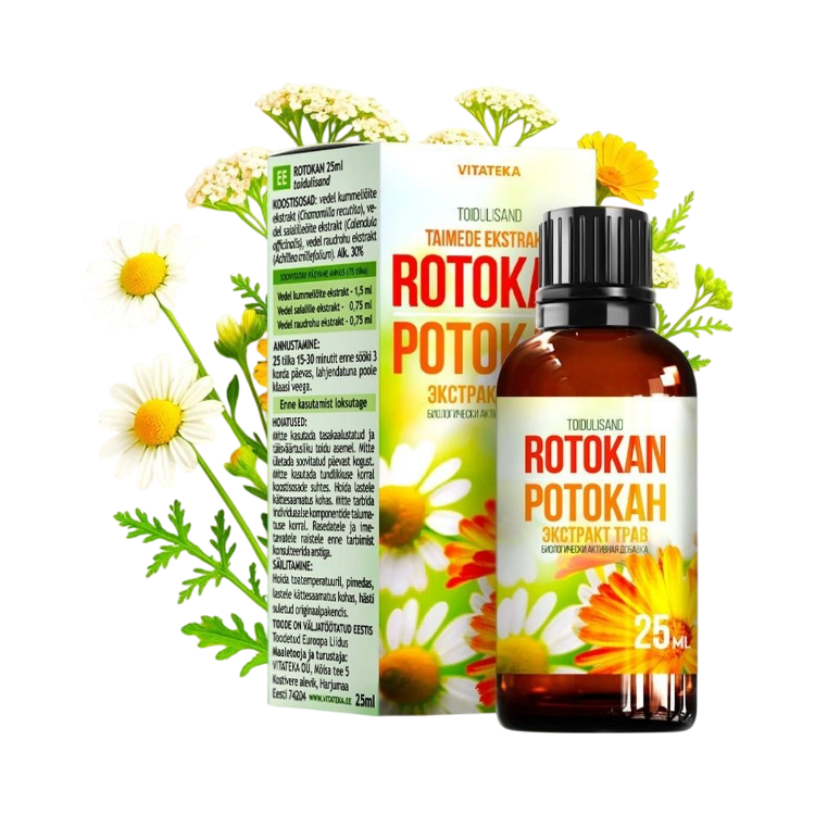 Obrázek Rotokan – bylinný elixír – 25 ml – Vitateka
