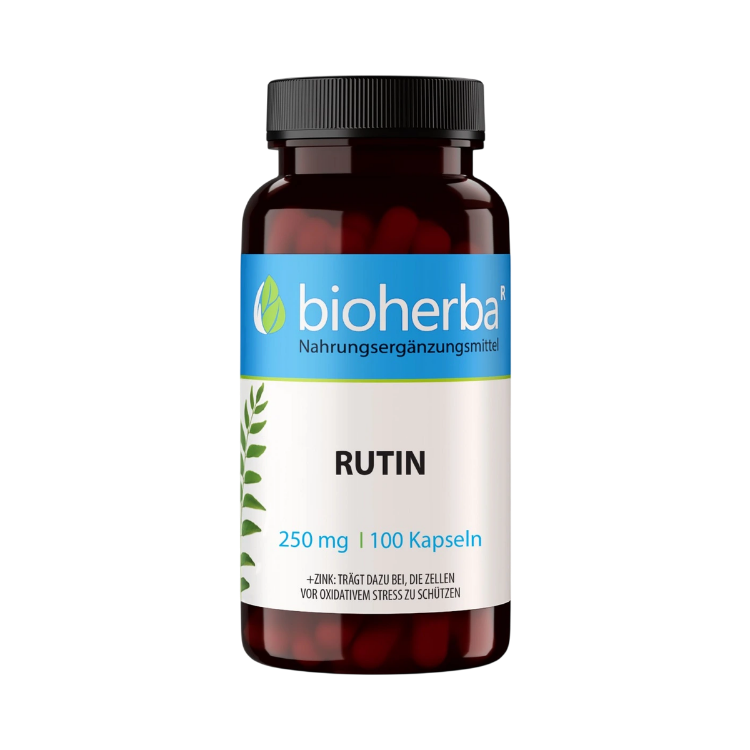 Obrázek Rutin 250 mg – 100 kapslí – Bioherba