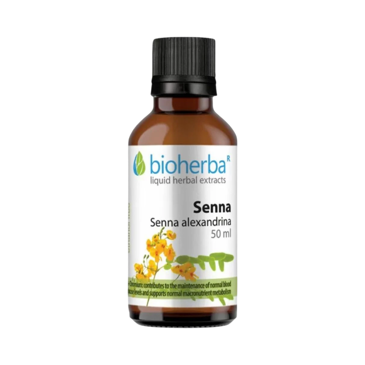 Obrázek Senna – tinktura kapky – 50 ml – Bioherba