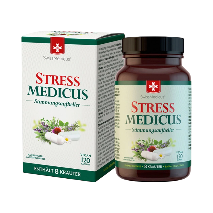 Obrázek StressMedicus - 120 kapslí - SwissMedicus