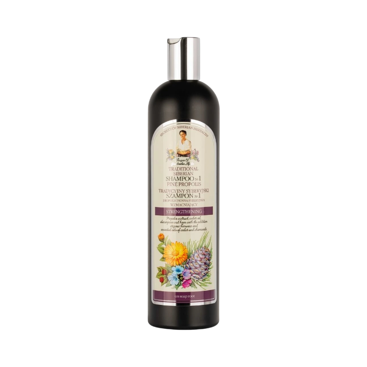 Obrázek Šampon na vlasy №1 – borovicový propolis - 550 ml - Babička Agafia