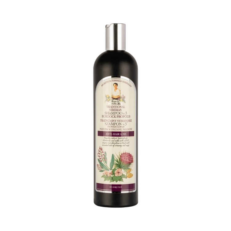 Obrázek Šampon na vlasy №3 – lopuchový propolis - 550 ml - Babička Agafia