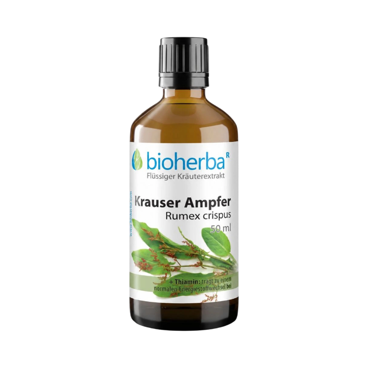 Obrázek Šťovík kadeřavý – tinktura kapky – 50 ml – Bioherba