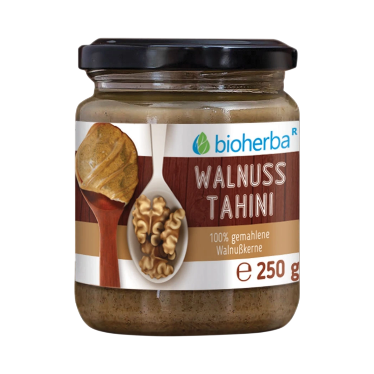Obrázek Tahini z vlašských ořechů 100 % - 250 g - Bioherba