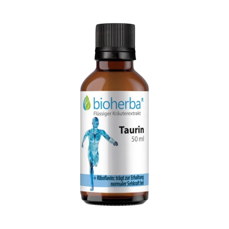 Obrázek Taurin – tinktura kapky – 50 ml – Bioherba
