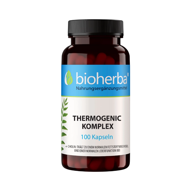 Obrázek Termogenní komplex – 100 kapslí – Bioherba