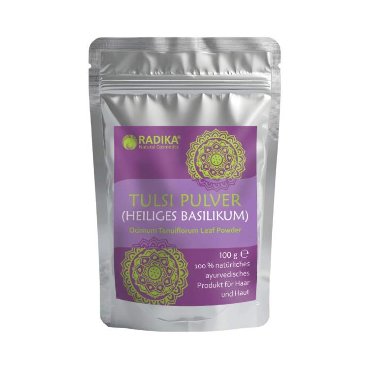 Obrázek Tulsi prášek (bazalka posvátná) - 100 g - Bioherba
