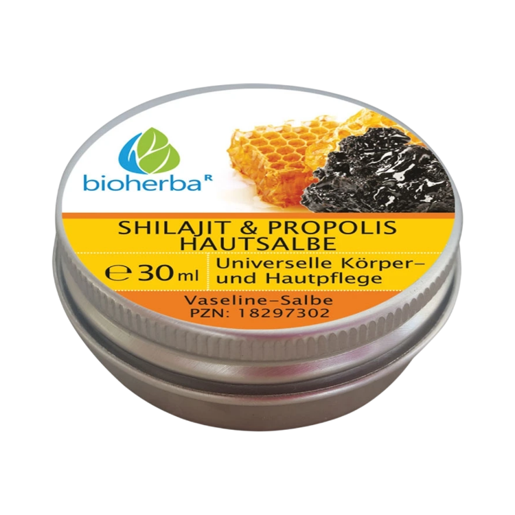 Obrázek Univerzální mast se Shilajitem a propolisem - 30 ml - Bioherba
