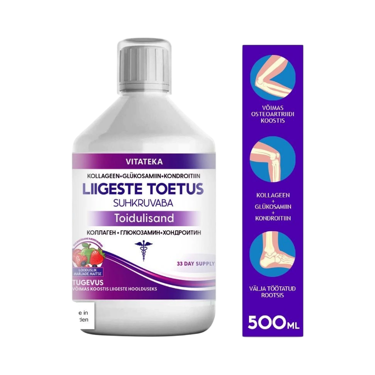 Obrázek Vitamínový komplex na klouby – bez cukru – 500 ml – Vitateka