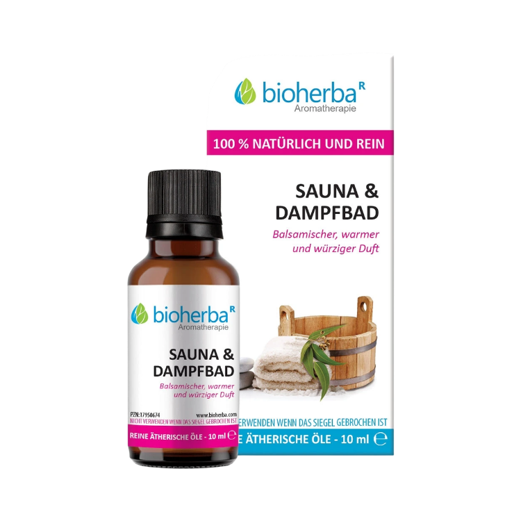 Obrázek Vonná kompozice Sauna & parní lázeň - 10 ml - Bioherba