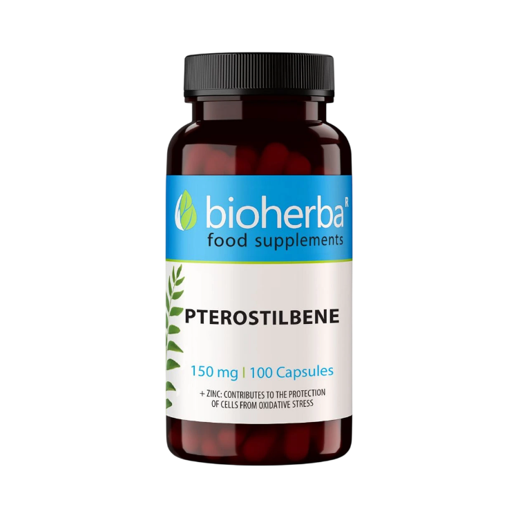 Obrázek Pterostilben 150 mg – 100 kapslí – Bioherba