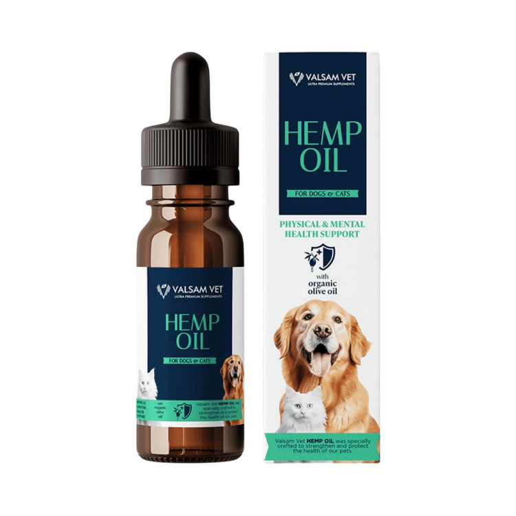 Obrázek HEMP OIL - CBD olej pro psy a kočky 20 ml - Valsam Vet