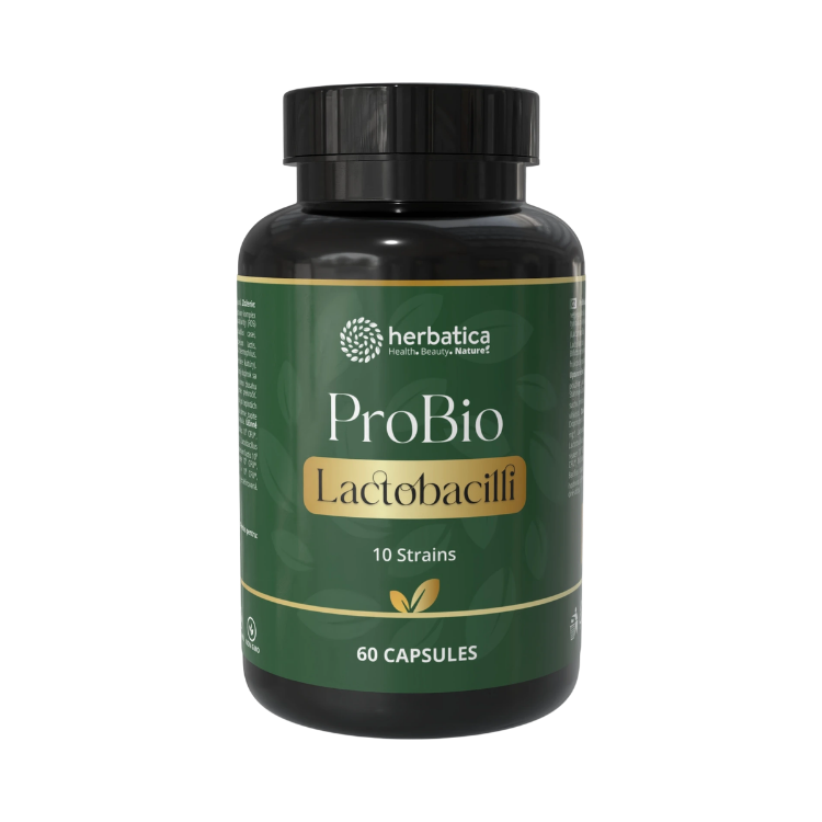 Obrázek ProBio Laktobacily 10 - 60 kapslí - Herbatica