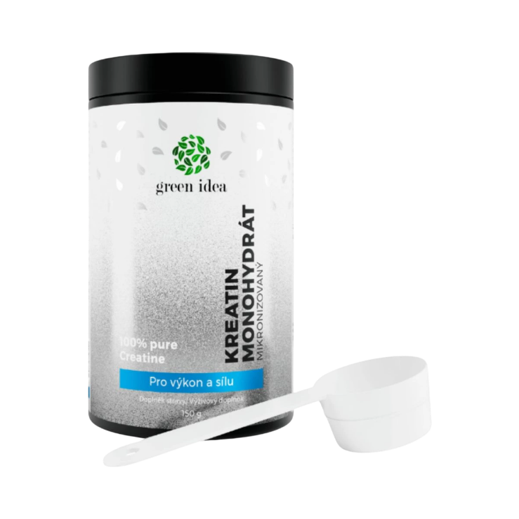 Obrázek Kreatin monohydrát – mikronizovaný 150 g - Green idea