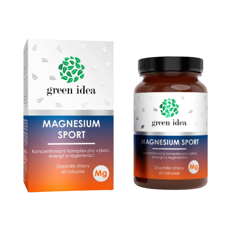Obrázek Magnesium Sport - 60 kapslí - Green idea