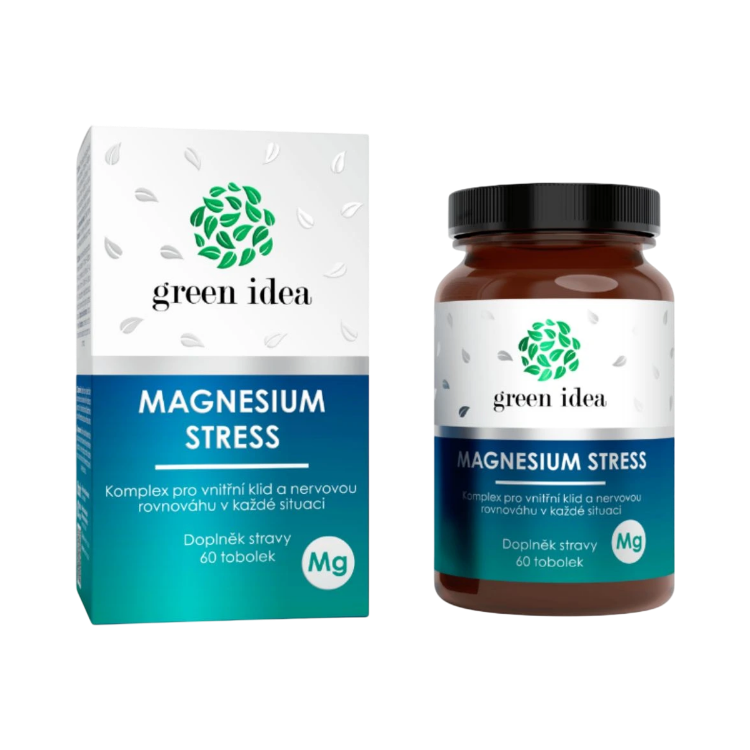 Obrázek Magnesium Stress - 60 kapslí - Green idea