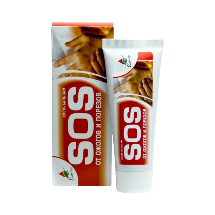 Obrázek SOS balzám na popáleniny a řezné rány - 75 ml - Elixir