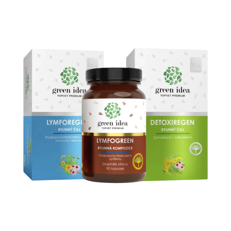 Obrázek Zvýhodněný set Detox & Lymfa – Green idea