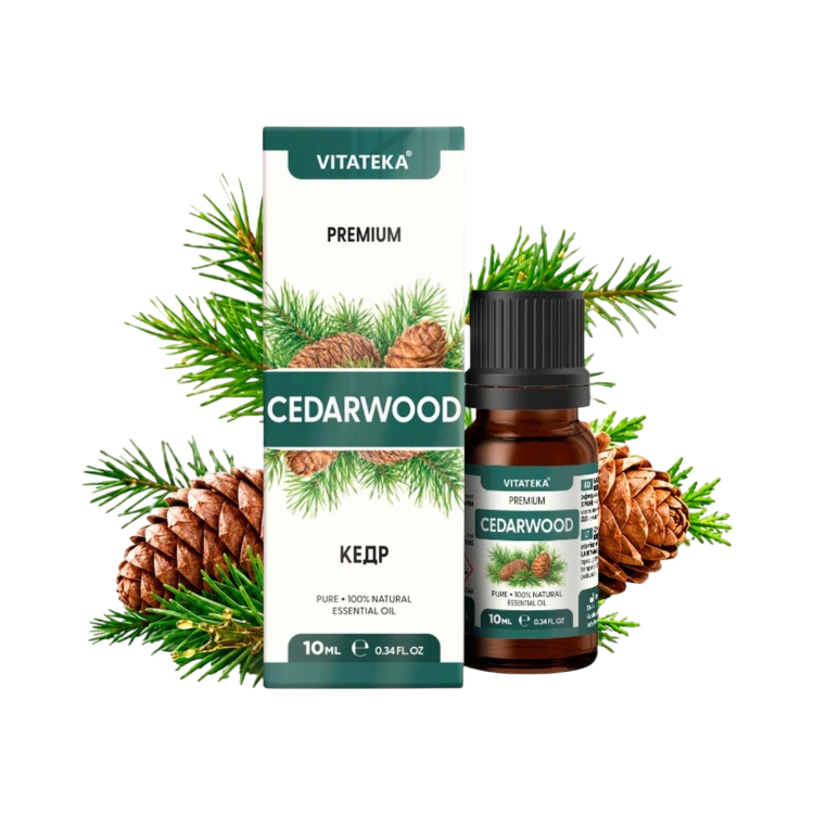 Obrázek Cedrový esenciální olej 100 % - 10 ml - Vitateka