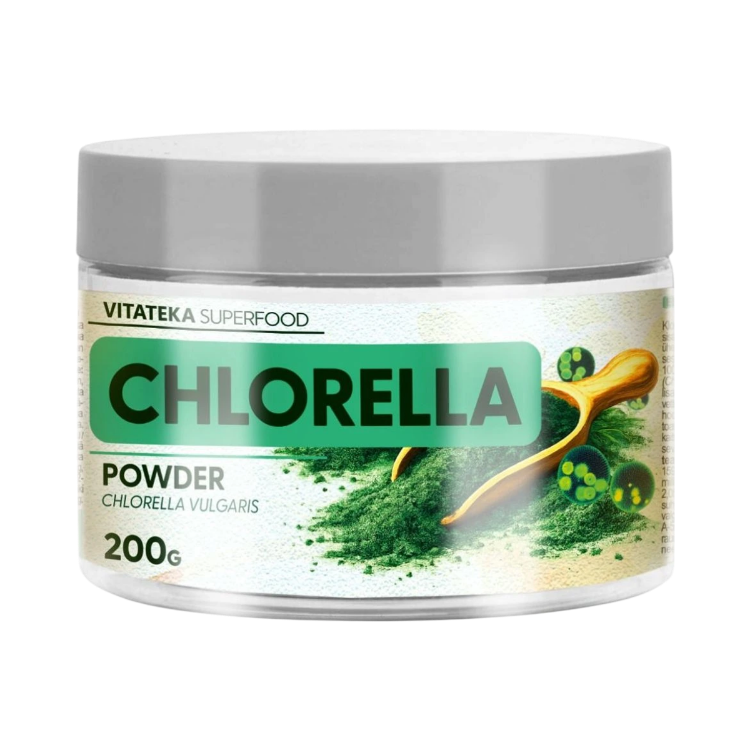 Obrázek Chlorella prášek - 200 g - Vitateka