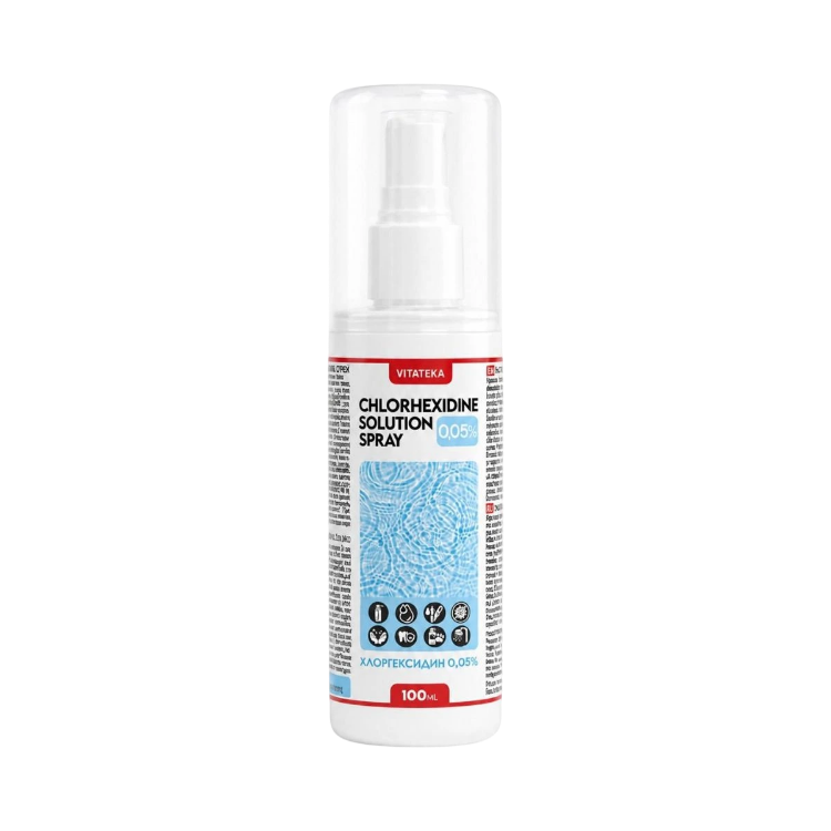 Obrázek Chlorhexidinový roztok 0,05 % ve spreji - 100 ml - Vitateka