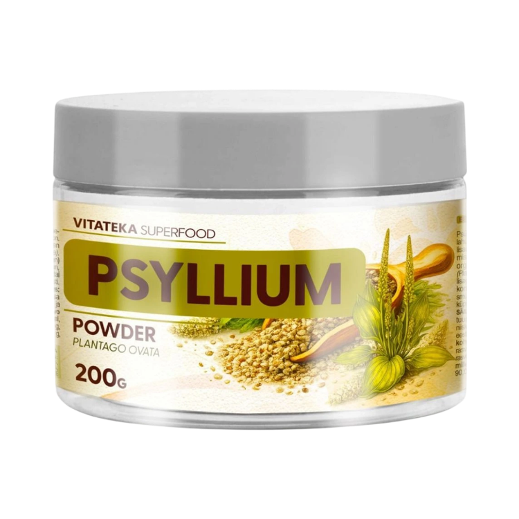 Obrázek Psyllium – prášek ze slupek jitrocele indického – 200 g – Vitateka