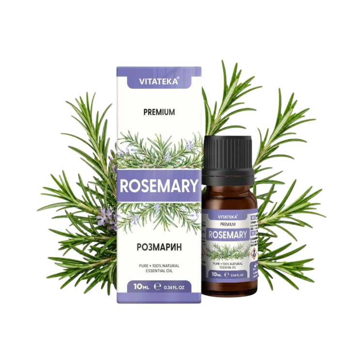 Obrázek Rozmarýnový esenciální olej 100 % - 10 ml - Vitateka