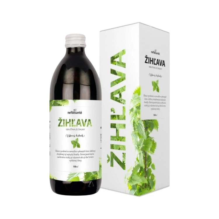 Obrázek Kopřivová šťáva – 500 ml – Nefdesanté