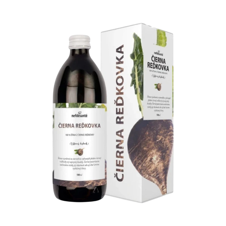 Obrázek Šťáva z černé ředkve – 500 ml – Nefdesanté