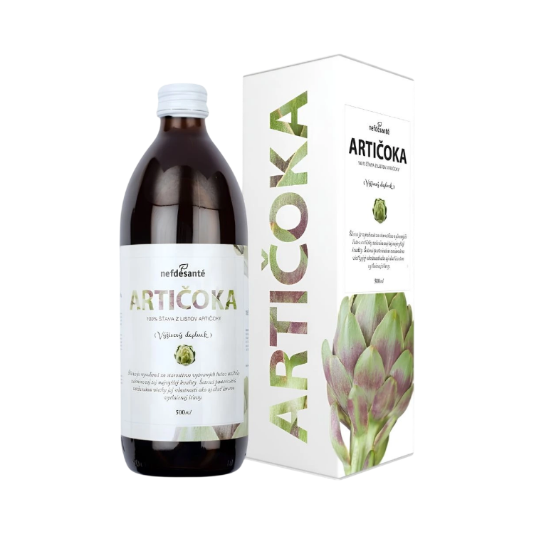 Obrázek Artyčoková šťáva – 500 ml – Nefdesanté