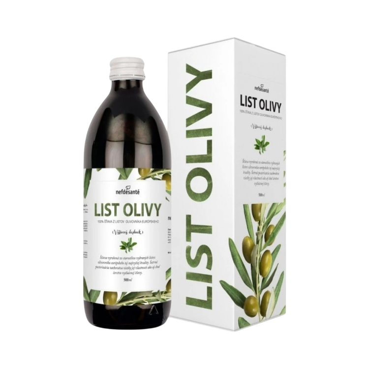 Obrázek Šťáva z olivových listů – 500 ml – Nefdesanté