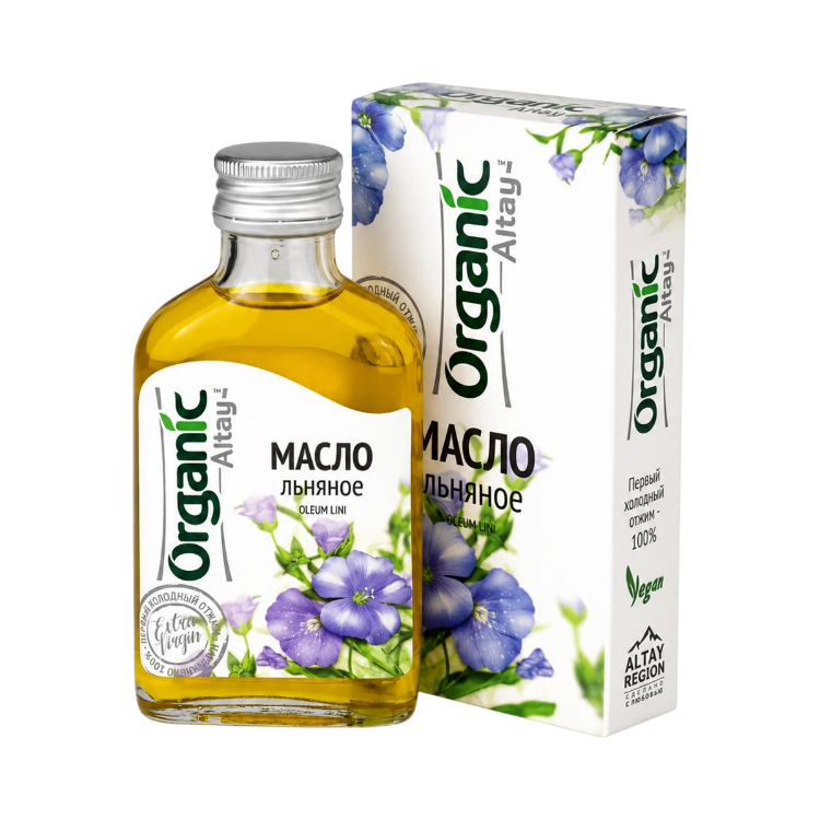 Obrázek Specialist Lněný olej – 100 ml – Organic Altay (Specialist)
