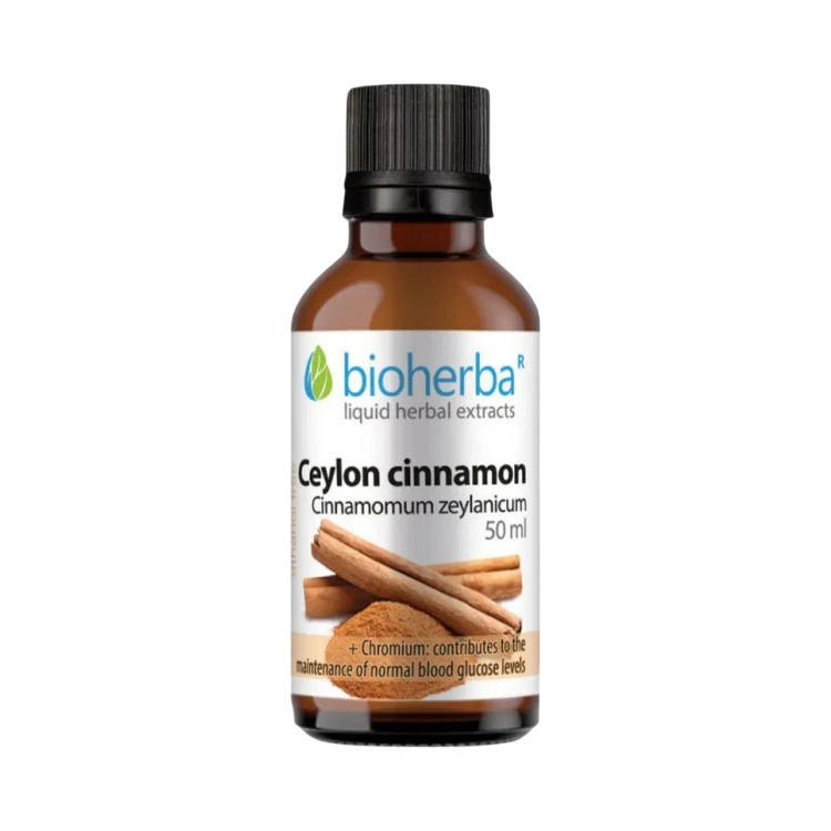 Obrázek Cejlonská skořice – tinktura kapky – 50 ml – Bioherba