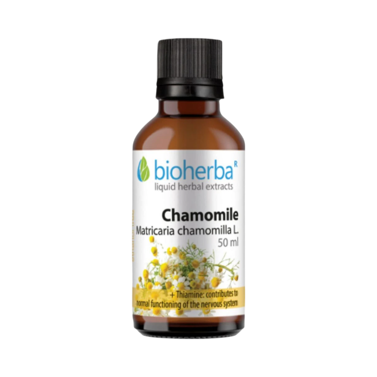 Obrázek Heřmánek – tinktura kapky – 50 ml – Bioherba