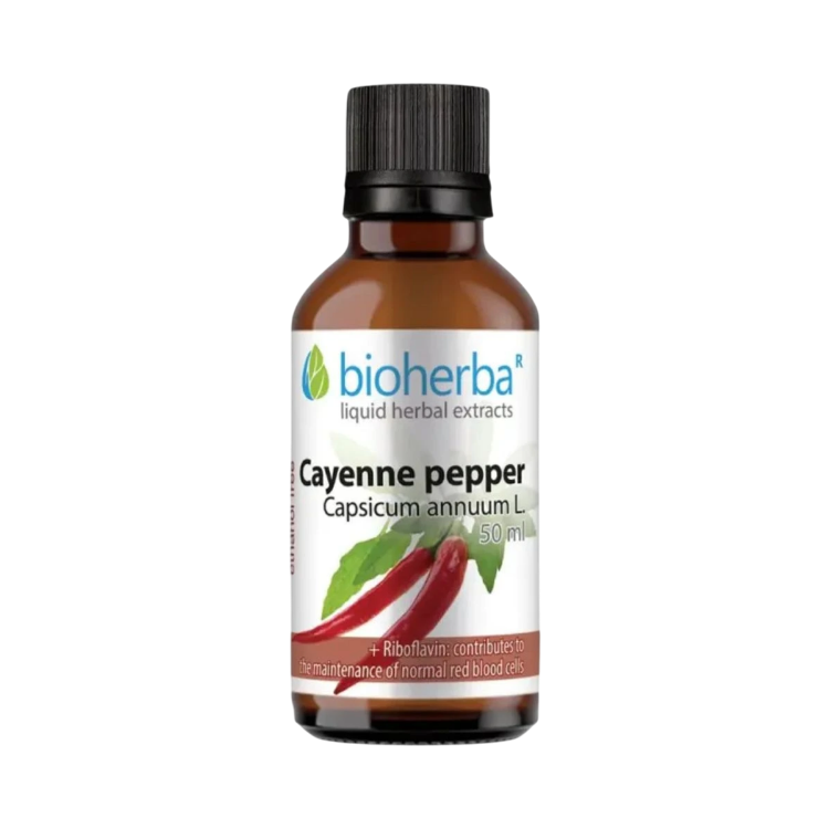 Obrázek Paprika – tinktura kapky – 50 ml – Bioherba