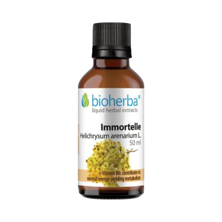Obrázek Slaměnka písečná – tinktura kapky – 50 ml – Bioherba