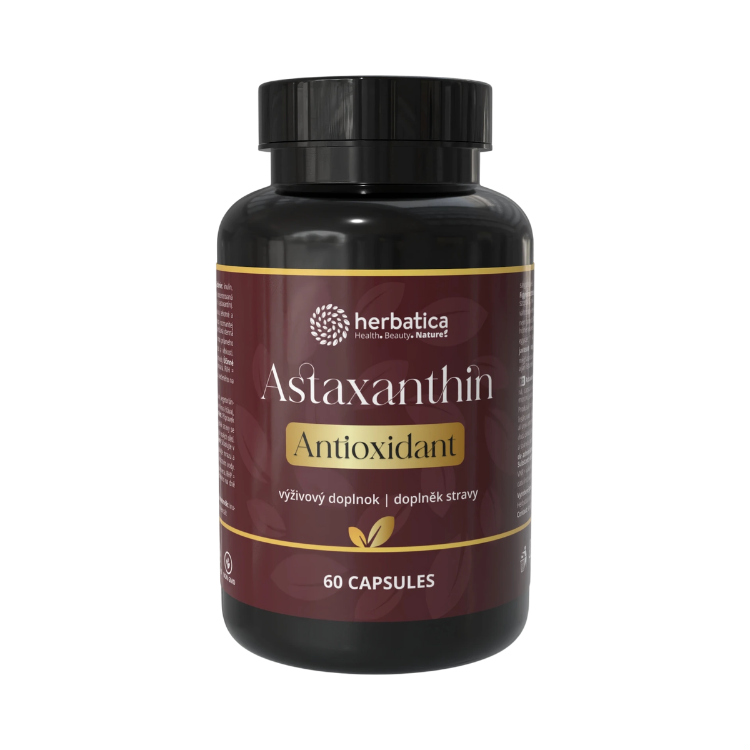 Obrázek Astaxanthin - 60 kapslí - Herbatica