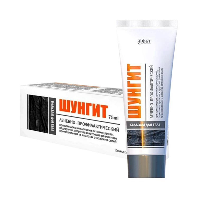 Obrázek Tělový balzám se šungitem – 75 ml – FBT