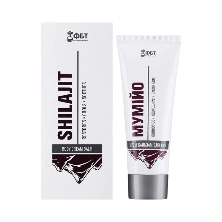 Obrázek Tělový krém-balzám Mumio s chladivým účinkem – 75 ml – FBT