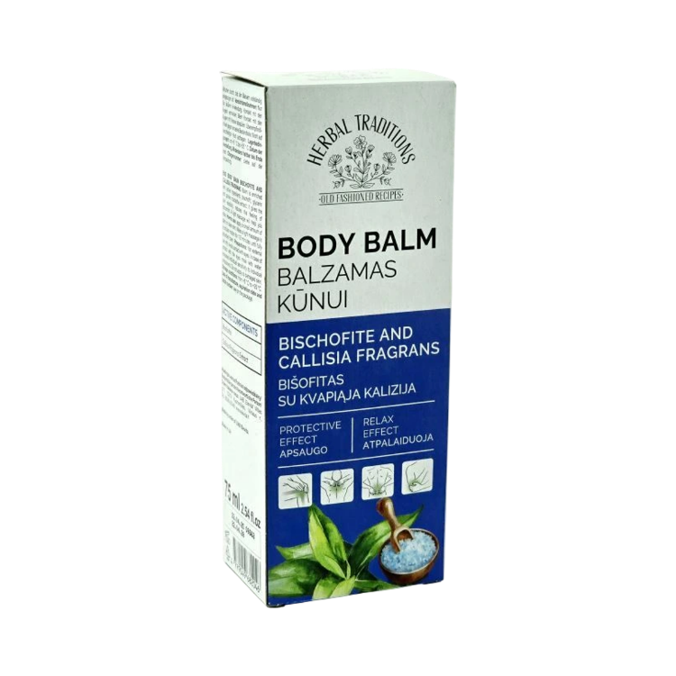 Obrázek Tělový balzám Bišofit s kalisií vonnou - 75 ml - Herbal Traditions