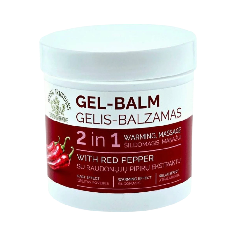 Obrázek Gel-balzám s extraktem z červené papriky - 250 ml - Herbal Traditions