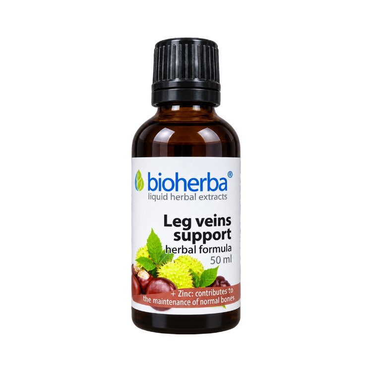 Obrázek Bylinný komplex na podporu žil – 50 ml – Bioherba