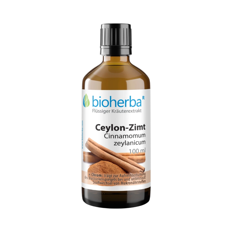 Obrázek Cejlonská skořice kapky – tinktura – 100 ml – Bioherba