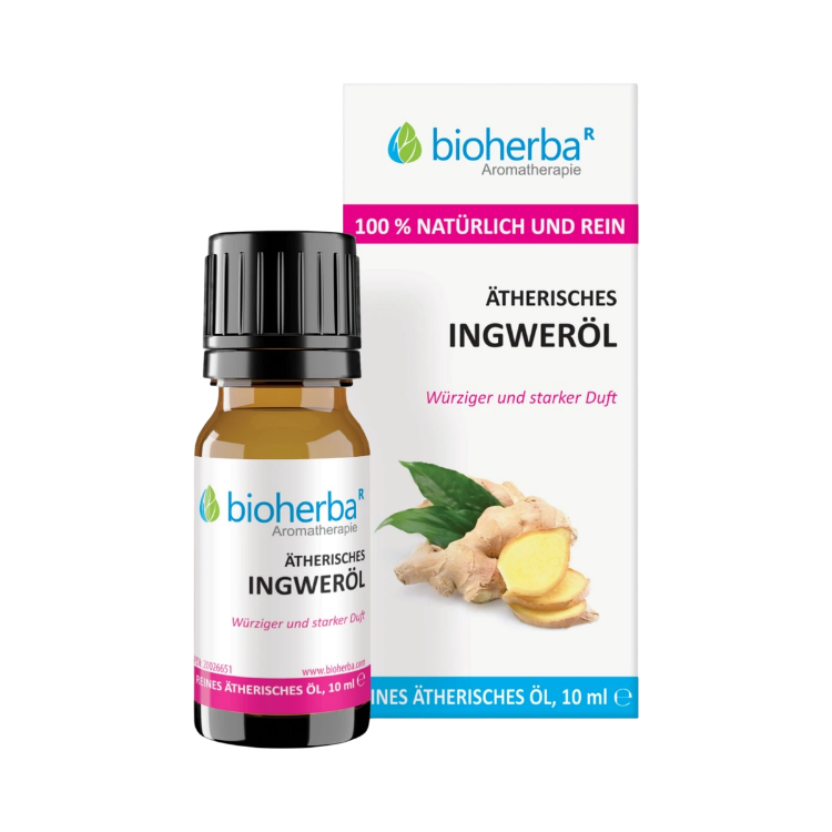 Obrázek Esenciální olej zázvor – 10 ml – Bioherba